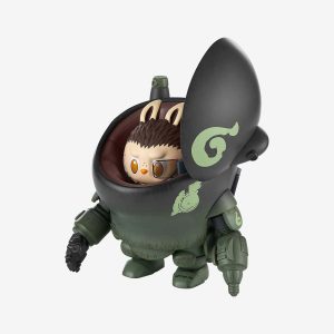 Figurine Labubu × Kow Yokoyama S.A.F.S Darksteel – Collaboration Exclusive