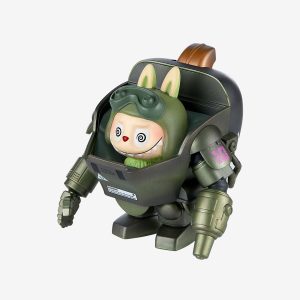 Figurine Labubu × Kow Yokoyama S.A.F.S Prototype Bryophytes – Design Organique & Futuriste