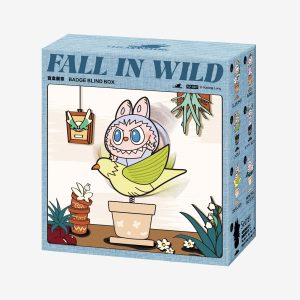 Badge Labubu Bellflower | Collection Fall In Wild – Élégance Florale & Esprit Sauvage