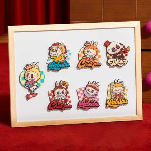 Coffret Complet Magnets Labubu – Collection Let’s Checkmate (6 pièces)