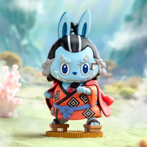 Figurine Labubu × One Piece Jinbe – Édition Guerrier Noble Collector