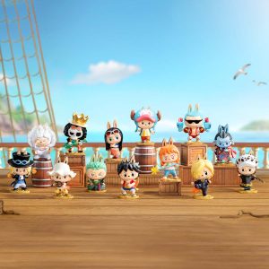 Labubu × One Piece Blind Box - Coffret Complet 12 Figurines (Édition Secrète Incluse)
