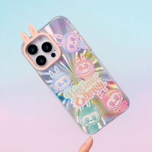 Coque iPhone Labubu – Série Big Into Energy