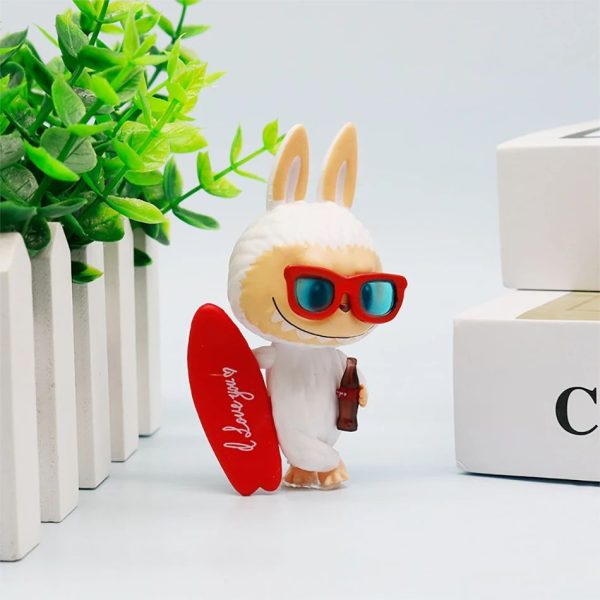 Figurine Labubu Surf with Me – Collection Coca-Cola