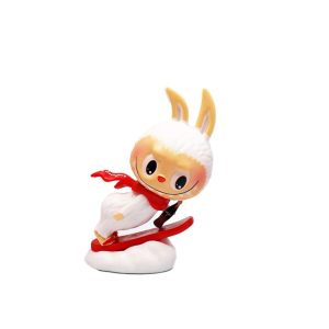 Figurine Labubu Montagne Enneigée – Édition Coca-Cola | Collector Hiver Exclusif