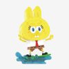 Figurine Labubu × SpongeBob Surfing – Édition Exclusive Aventure Océan