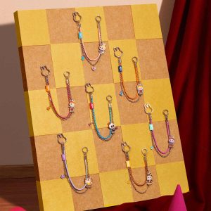 Coffret Blind Box Labubu Let’s Checkmate – 6 Pendentifs d’Échecs Uniques