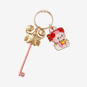 Labubu Porte-clés Pendentif Zodiaque – Boîte Surprise | Collection Constellation