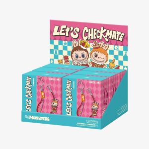 Coffret Blind Box Labubu Let’s Checkmate – 6 Pendentifs d’Échecs Uniques