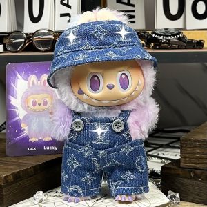 Ensemble Jean Denim pour Labubu Style Urbain et Kawaii