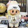 Ensemble Street Blanc Rainbow pour Labubu Fraîcheur, Style et Bonne Vibe