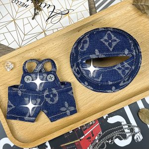 Ensemble Jean Denim pour Labubu Style Urbain et Kawaii