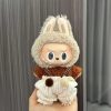 Costume Tricot Automnal pour Figurine Labubu – Édition Pompons & Velours