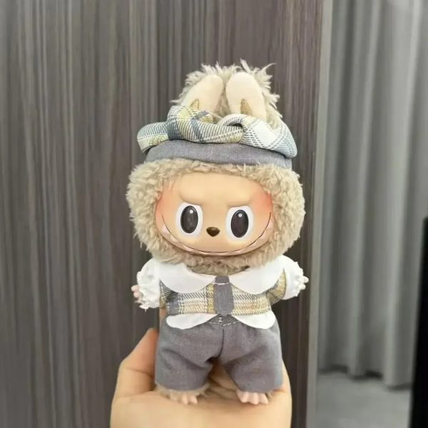 Costume Élégance Britannique pour Figurine Labubu – Édition Gentle Bunny