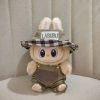 Costume Campagne Vichy pour Figurine Labubu – Édition Salopette Verte & Bob "LABUBU"