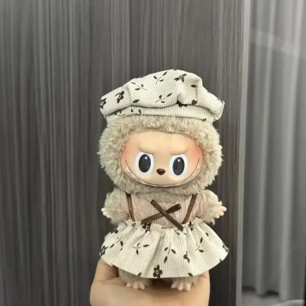 Costume Champêtre Fleurie pour Figurine Labubu