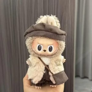 Costume Manteau Royal pour Figurine Labubu – Édition Couronne d’Hive