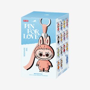 Labubu Pin for Love Rose – Peluche Colgante Blind Box de Collection Kawaii
