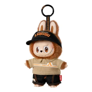 Labubu Wacky Mart – Peluche Kawaii Marron Édition Supermarché de Collection
