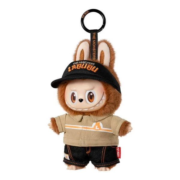 Labubu Wacky Mart – Peluche Kawaii Marron Édition Supermarché de Collection