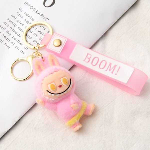 Porte-clés Labubu en peluche