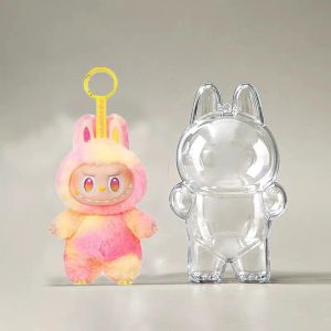 Étui de Protection Transparent pour Labubu – Série Big Into Energy