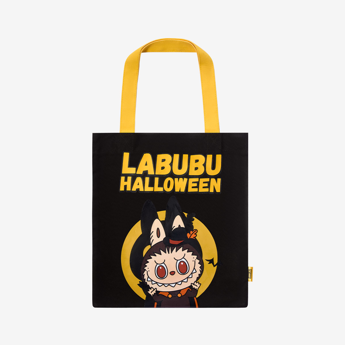 Labubu Halloween Canvas Bag – Tote bag en toile édition limitée 35x40 cm | Collection Happy Halloween Party