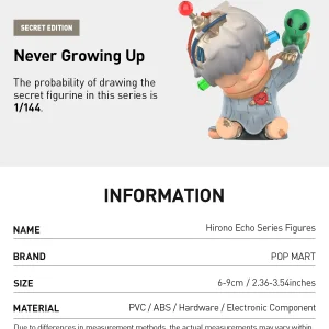 Figurines Hirono Echo Series – Collection d’Art Toys Designer en Boîte Mystère