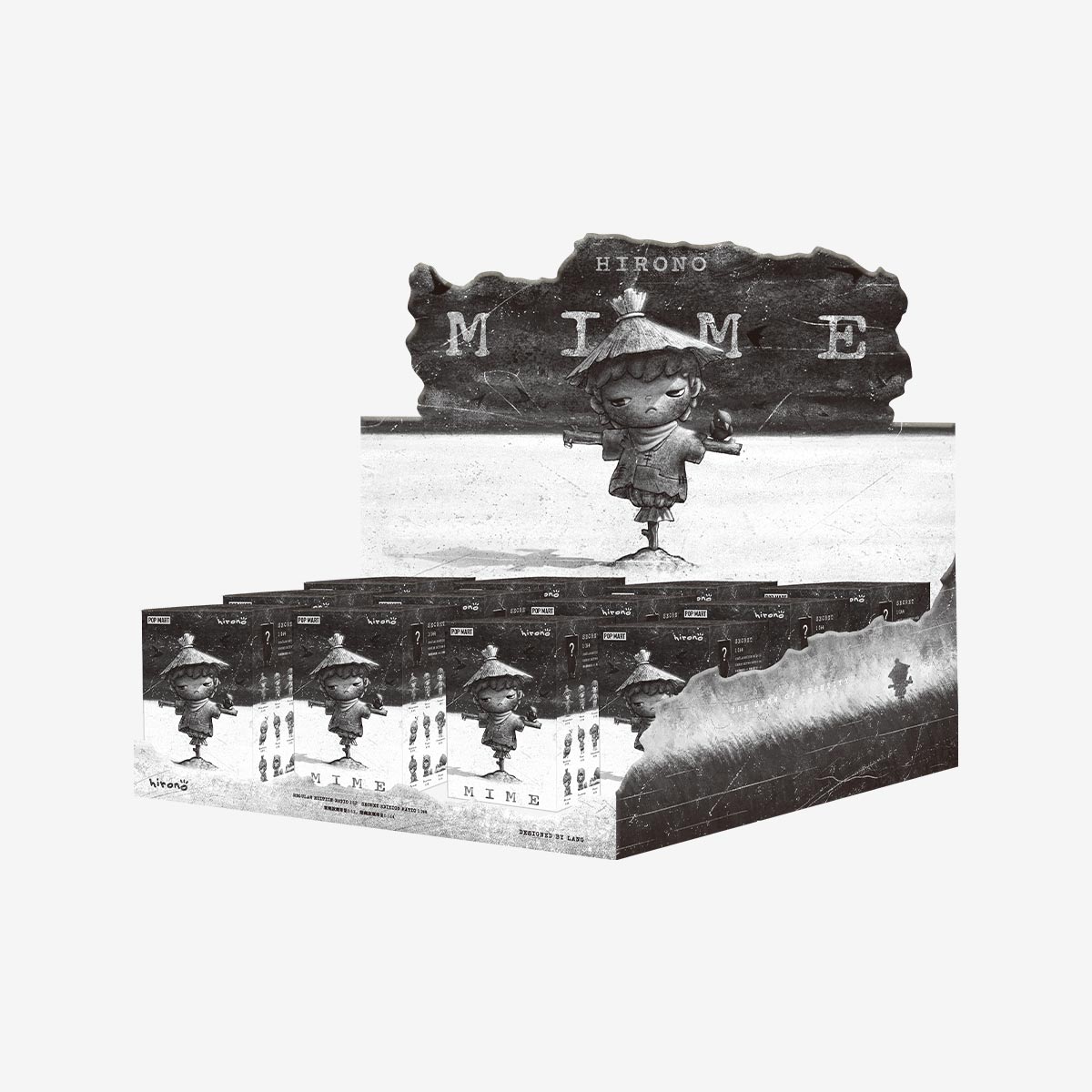 Figurines Hirono Mime Series – Collection d’Art Toys Designer en Boîte Mystère