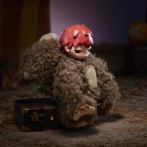 Peluche Designer Hirono Bear Vinyl Plush Doll – Figurine d’Art Collectible