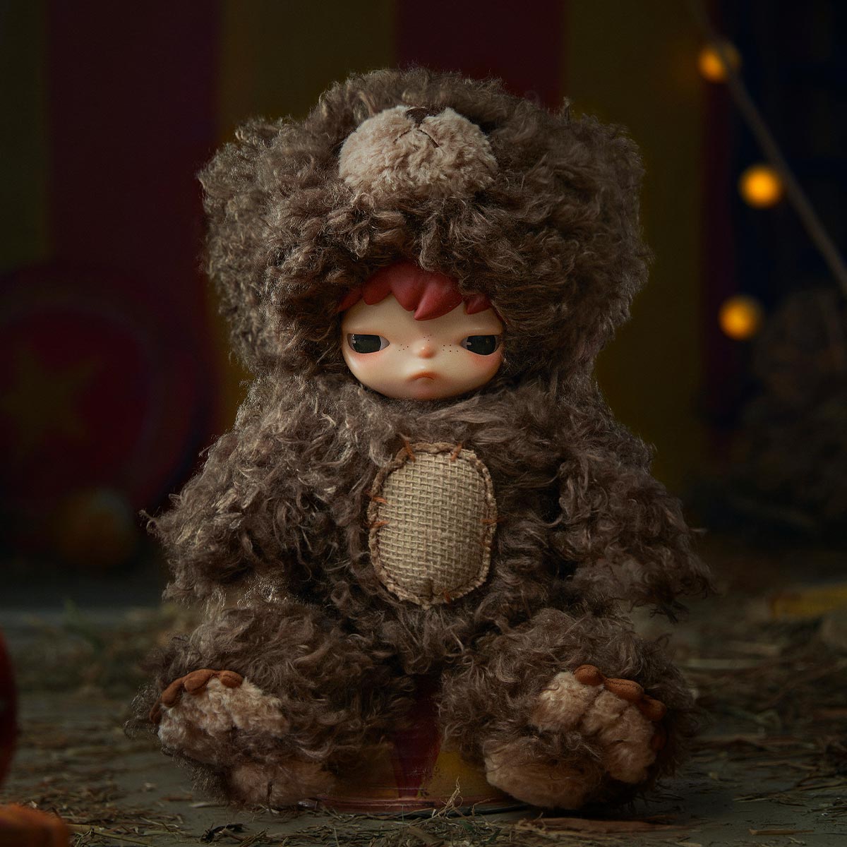 Peluche Designer Hirono Bear Vinyl Plush Doll – Figurine d’Art Collectible – Image 7