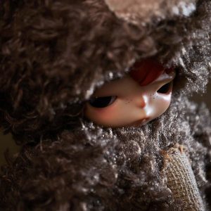 Peluche Designer Hirono Bear Vinyl Plush Doll – Figurine d’Art Collectible