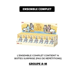 Labubu Pin For Love Series – Blind Box (A–M) | Figurines Surprise Exclusives à Collectionner