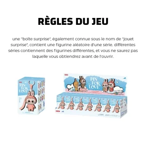Labubu Pin For Love Series – Blind Box (N–Z) | Figurines Surprise Exclusives à Collectionner