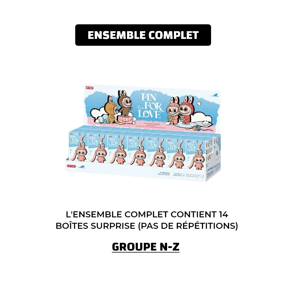 Labubu Pin For Love Series – Blind Box (N–Z) | Figurines Surprise Exclusives à Collectionner – Image 6
