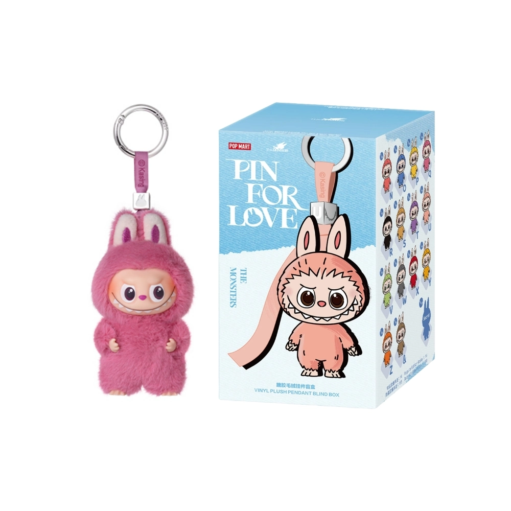 Peluche Labubu Q – Pin For Love Series | Figurine Exclusive et Durable à Choisir