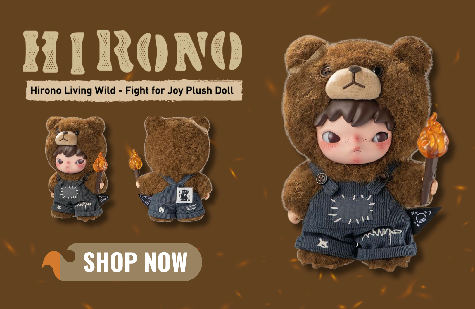 Taehyung x Hirono : la peluche la plus tendance du moment