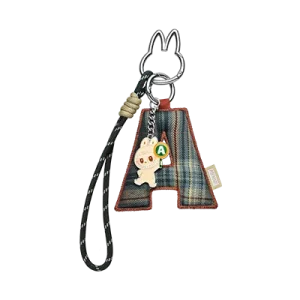 Pendentif Lettre “A” Labubu – Pin for Love Series