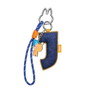 Pendentif Lettre “J” Labubu – Pin for Love Series | Accessoire Collectible en Blind Box