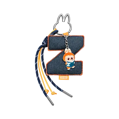 Pendentif Lettre “Z” Labubu – Pin for Love Series | Accessoire Collectible en Blind Box (N–Z)