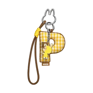 Pendentif Lettre “P” Labubu – Pin for Love Series | Accessoire Collectible en Blind Box (N–Z)