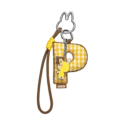 Pendentif Lettre “P” Labubu – Pin for Love Series | Accessoire Collectible en Blind Box (N–Z)