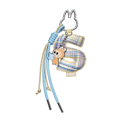 Pendentif Lettre “S” Labubu – Pin for Love Series