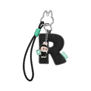 Pendentif Lettre “R” Labubu – Pin for Love Series