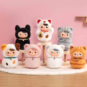 PUCKY Roly-Poly Kitty – Figurines Mystères Chat 12 cm
