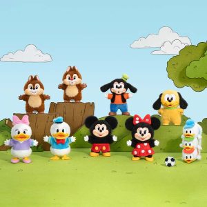 Série Porte-Clés Mystère Mickey Family “Cute Together” – Figurines à Collectionner (8 Modèles + Édition Secrète)