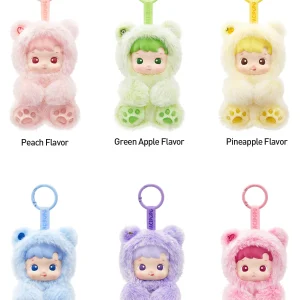 HACIPUPU Série Gummy Bear – Figurines Peluches Mystère 13 cm | Collection Blind Box Fruity & Kawaii