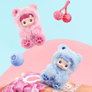 HACIPUPU Série Gummy Bear – Figurines Peluches Mystère 13 cm | Collection Blind Box Fruity & Kawaii