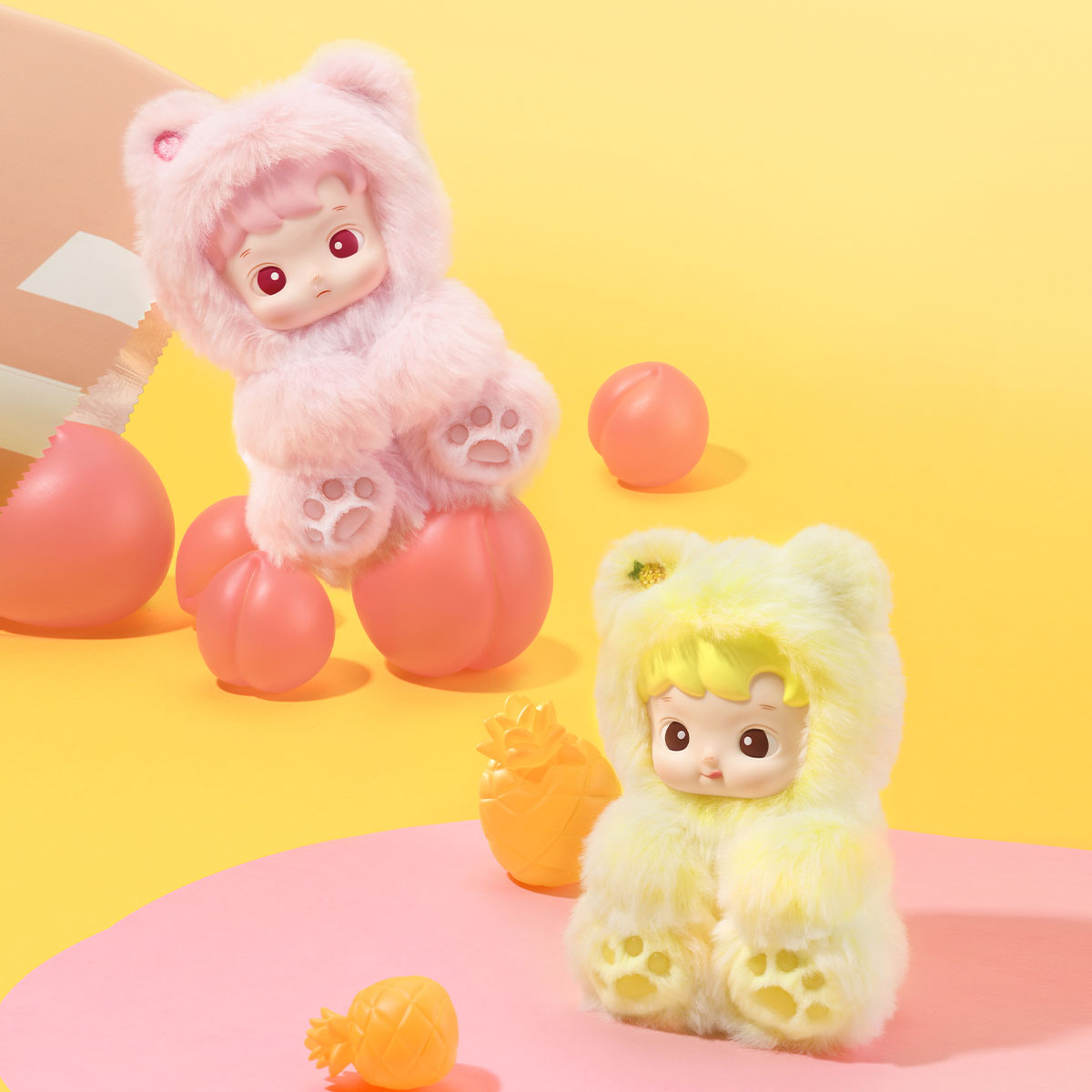 HACIPUPU Série Gummy Bear – Figurines Peluches Mystère 13 cm | Collection Blind Box Fruity & Kawaii – Image 5