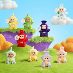 Teletubbies “Say Hello” – Figurines Mystères de Collection (8 Modèles + Édition Secrète) | Série Kawaii Nostalgique